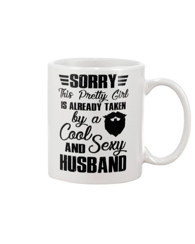 Wife mug sorry pretty girl husband ntmn