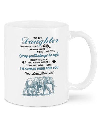 Daughter mug-mug daughter safe mom ddua htte