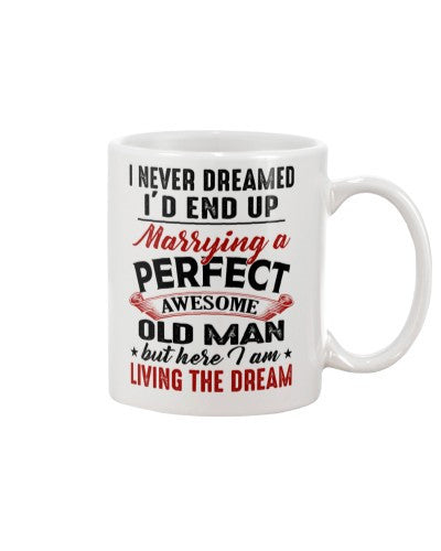 Wife mug marrying awesome oldman deub htteh