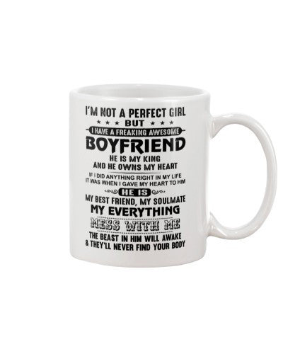 Husband mug perfect girl soulmate boyfriend ntmn