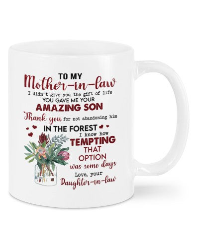 Daughter In Law mug motheril tempting daughteril dhud ngnh