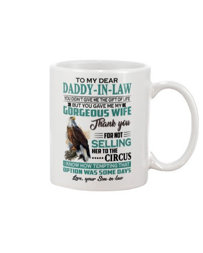 Son In Law mug daddy inlaw thegift son lchv