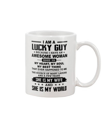 Husband mug lucky guy wife simw ntmn