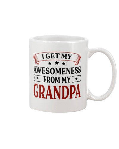 Granddaughter Mug- awesomeness grandpa ddub htteh