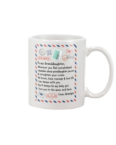 Granddaughter Mug- mug granddau overwhelmed grandpa htte