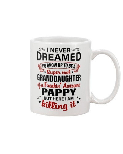 Granddaughter Mug- growup granddau pappy here deua ngvt