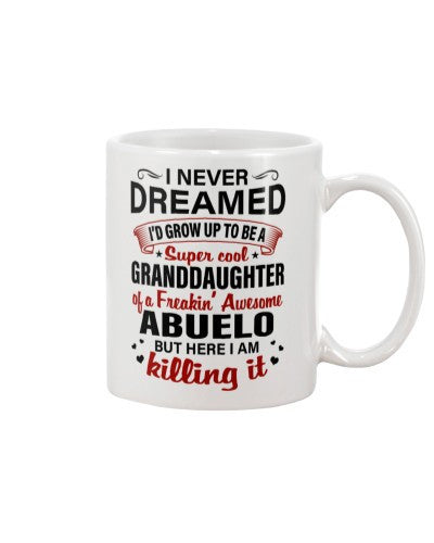 Granddaughter Mug- growup granddau abuelo here deua ngvt