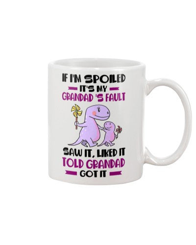 Granddaughter Mug- grandad fault diub lchv