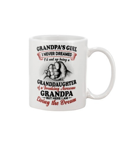 Granddaughter Mug- grandpa girl granddaughter deub ngvtt