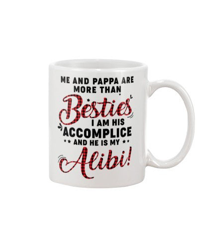 Granddaughter Mug- pappa besties dguc htte