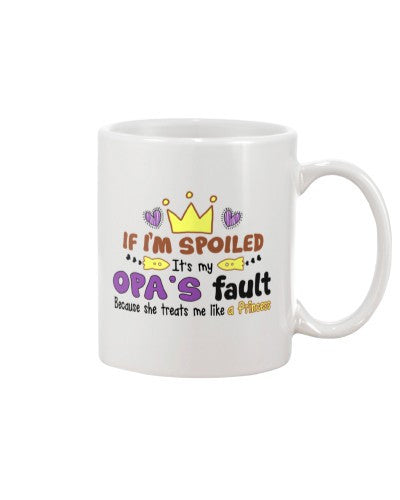 Granddaughter Mug- opa fault princess diub lchv
