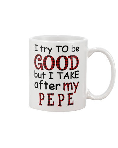 Granddaughter Mug- good take pepe djub htte