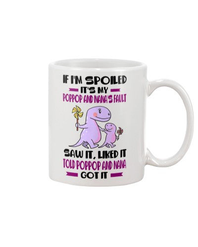 Granddaughter Mug- poppop nana fault told diub lchv