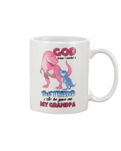 Granddaughter Mug- god granddau gaveme grandpa dhua ngnh