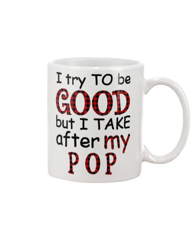 Granddaughter Mug- good take pop djub htte