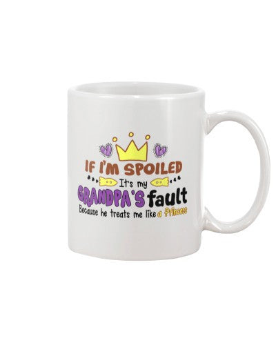 Granddaughter Mug- grandpa fault princess diub lchv