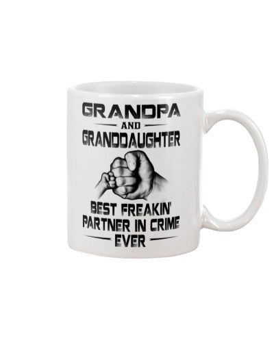 Granddaughter Mug- tqh grandpa granddau best partner