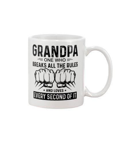 Granddaughter Mug- grandpa one who htte