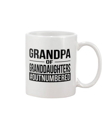 Granddaughter Mug- grandpa granddau outnumbered htte