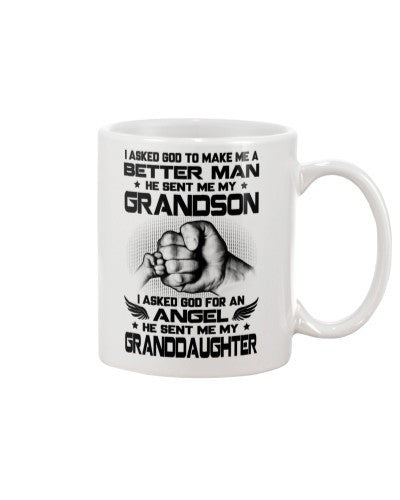 Granddaughter Mug- iag grandson granddau better man ngvt
