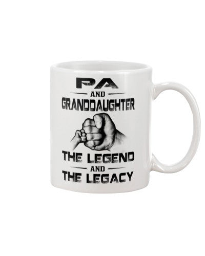 Granddaughter Mug- pa granddau legend and legacy htte