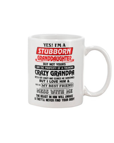 Granddaughter Mug- granddau property grandpa ngvt