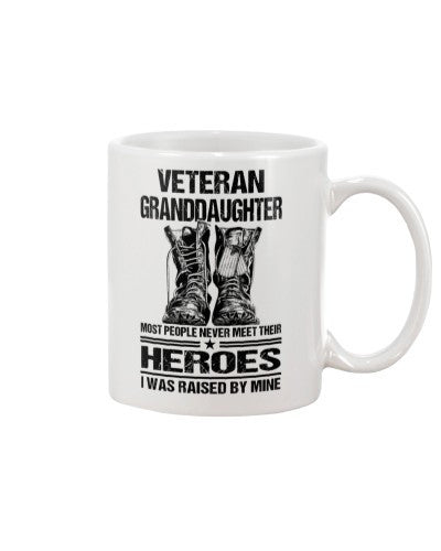 Granddaughter Mug- tqh veteran granddau heroes