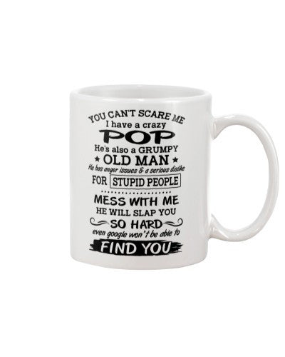 Granddaughter Mug- pop grumpy oldman htte
