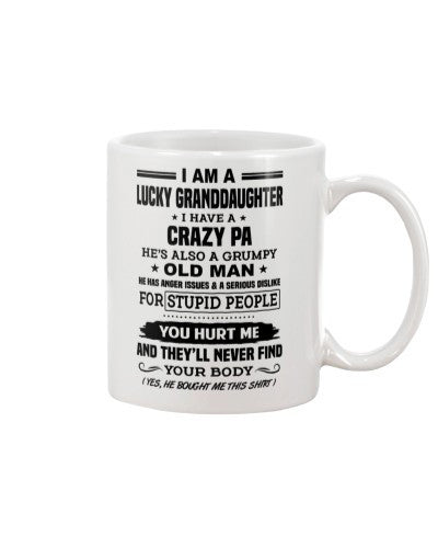 Granddaughter Mug- lucky granddau pa yourbody htte