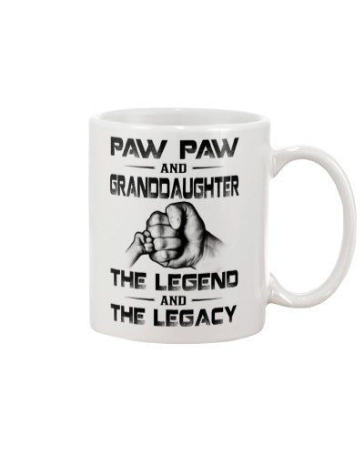 Granddaughter Mug- pawpaw granddau legend and legacy htte
