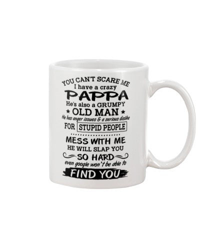 Granddaughter Mug- pappa grumpy oldman htte
