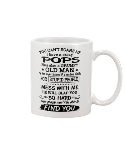 Granddaughter Mug- pops grumpy oldman htte