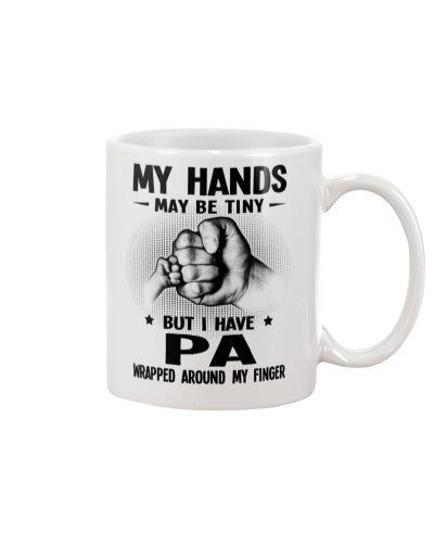 Granddaughter Mug- hands tiny finger pa ntmn