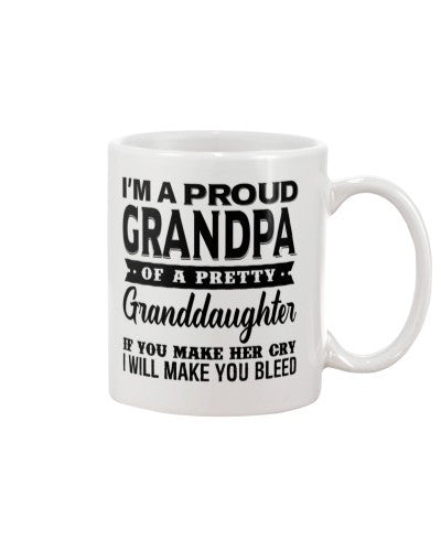 Granddaughter Mug- proud grandpa granddau htte