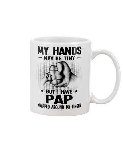 Granddaughter Mug- hands tiny finger pap ntmn