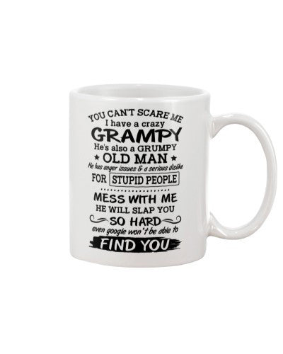 Granddaughter Mug- grampy grumpy oldman htte