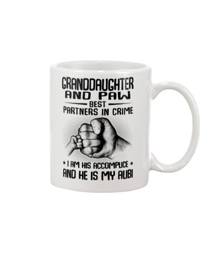 Granddaughter Mug- granddau paw crime htte
