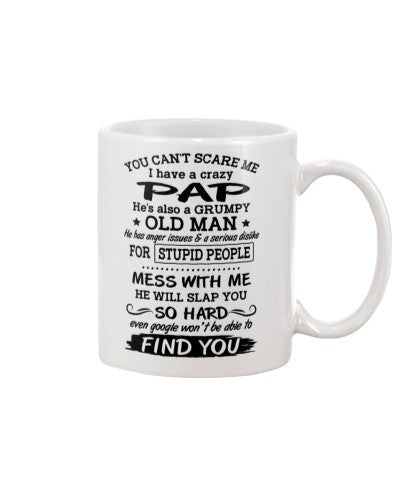 Granddaughter Mug- pap grumpy oldman htte