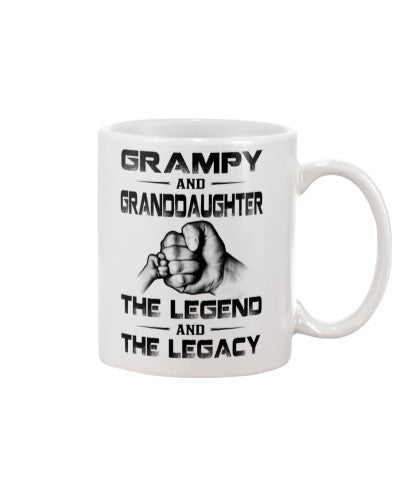 Granddaughter Mug- grampy granddau legend and legacy htte