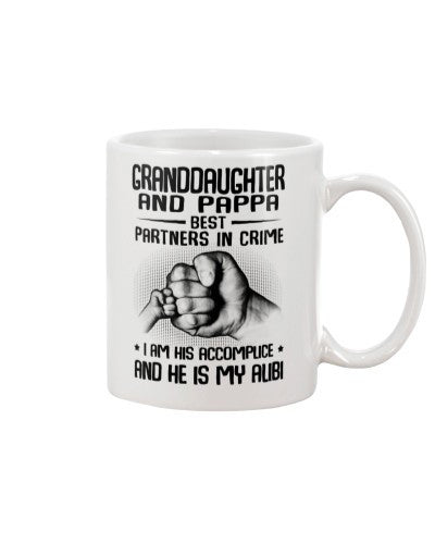 Granddaughter Mug- granddau pappa crime htte