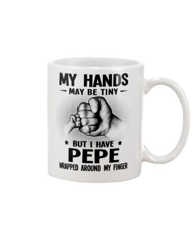 Granddaughter Mug- hands tiny finger pepe ntmn