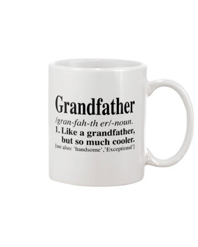 Grandson Mug- grandfather somuch cooler htte