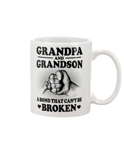 Grandson Mug- grandpa grandson bond broken htte