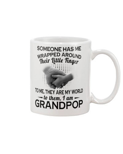 Grandson Mug- wrapped around grandpop htte