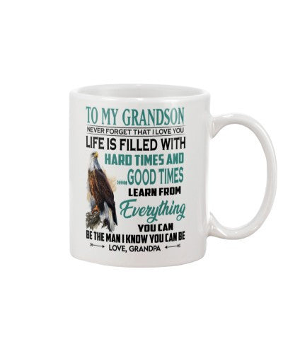 Grandson Mug- grandson good times grandpa ngvt