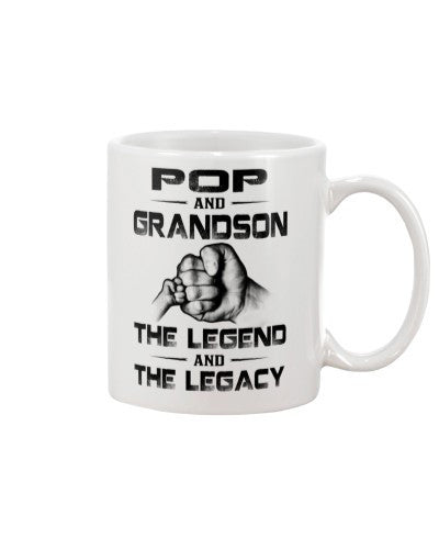 Grandson Mug- pop grandson the legend htte