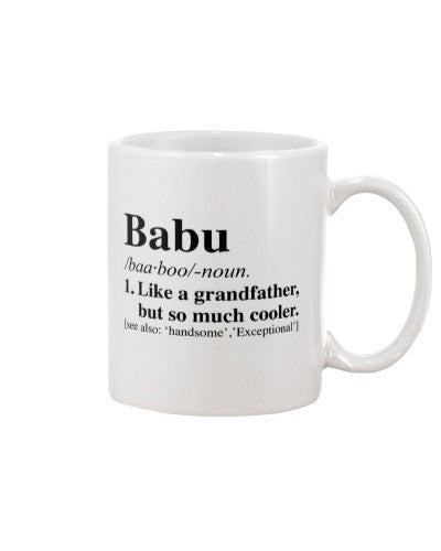 Grandson Mug- babu somuch cooler htte