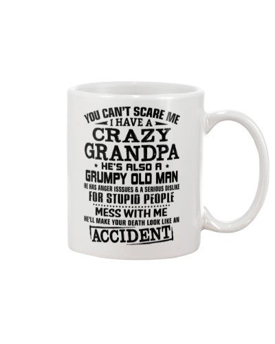 Granddaughter Mug- crazy grandpa cal accident htte