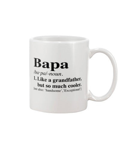 Grandson Mug- bapa somuch cooler htte