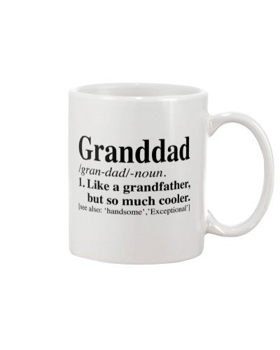 Grandson Mug- granddad somuch cooler htte